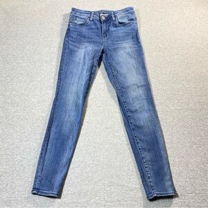 Kut From The Kloth Jeans Womens Sz 4 Blue Toothpick Skinny Stretch Casual Denim
